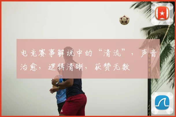 电竞赛事解说中的“清流”，声音治愈，逻辑清晰，获赞无数